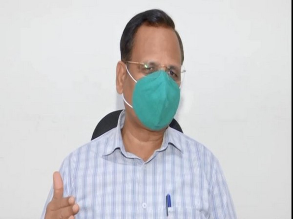 Delhi Health Minister Satyendar Jain. [Photo/ANI]