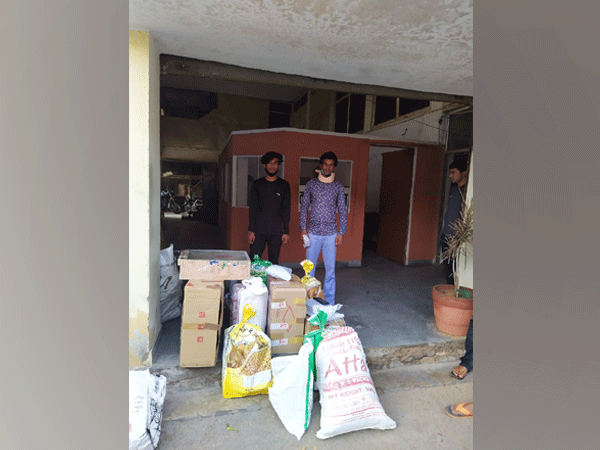 Arrested accused Brijesh Maurya and Pratham Sharma. (Photo/ANI)