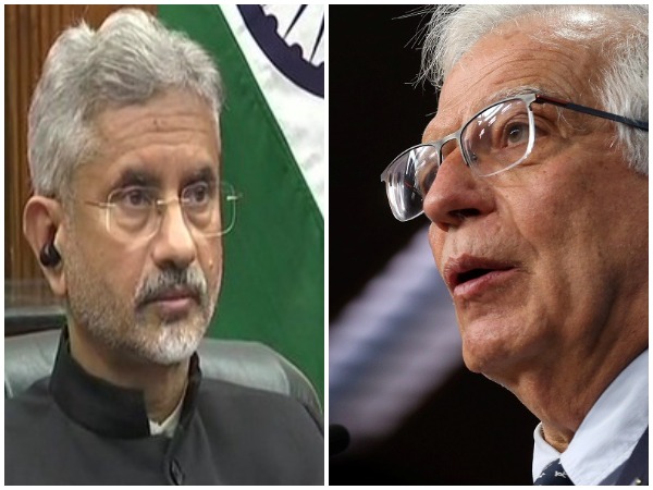 External Affairs Minister S Jaishankar and European Union's top diplomat Josep Borell (File Photo)