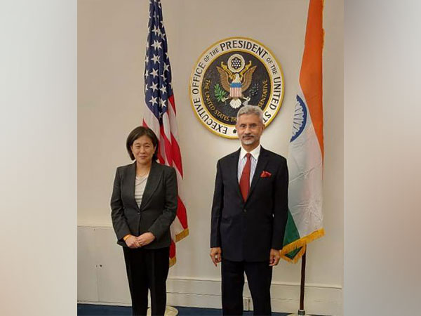 S Jaishankar with US Trade Representative Katherine Tai (Twitter/S Jaishankar) 