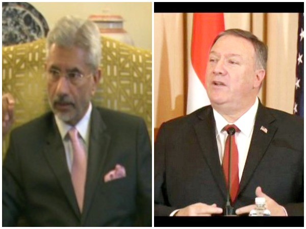 External Affairs Minister S Jaishankar and US Secretary of State Mike Pompeo (File pics)