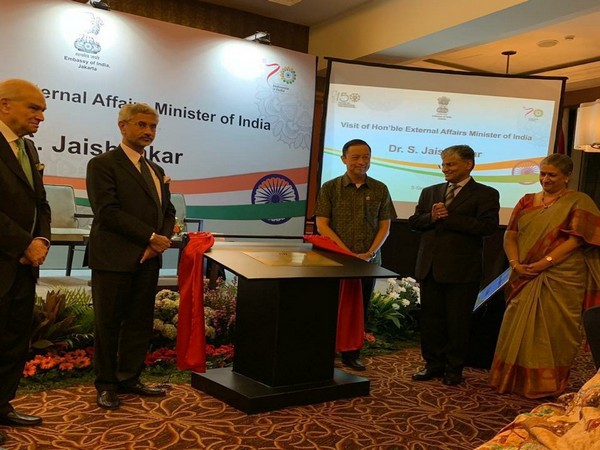 External Affairs Minister S Jaishankar inaugurating the CII office in Jakarta on Thursday. (Photo Credits: CII Twitter)