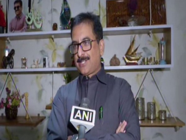 AIMIM MP Imtiyaz Jaleel speaking to ANI on Saturday in Aurangabad. Photo/ANI