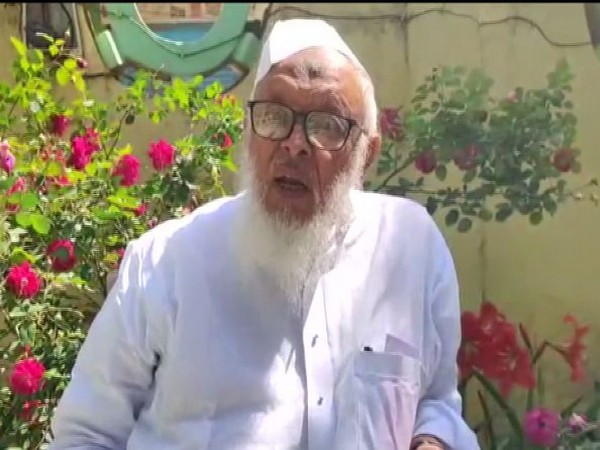 Maulana Arshad Madani, national president of Jamiat Ulema e Hind, speaking to media on Thursday. Photo/ANI