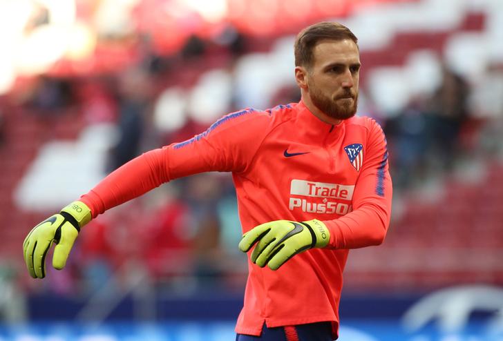 Atletico Madrid goalkeeper Jan Oblak