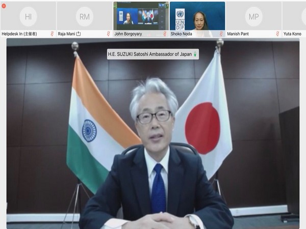 Satoshi Suzuki, Ambassador of Japan to India witnessing the handover of Oxygen Generating Plants to the Northeast states (Photo Credit: Japanese embassy in India Twitter)
