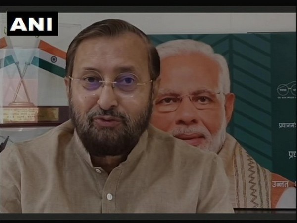Union Information and Broadcasting Minister Prakash Javadekar speaking at the inaugural address of 'FICCI Frames 2020' on Tuesday. [Photo/ANI]