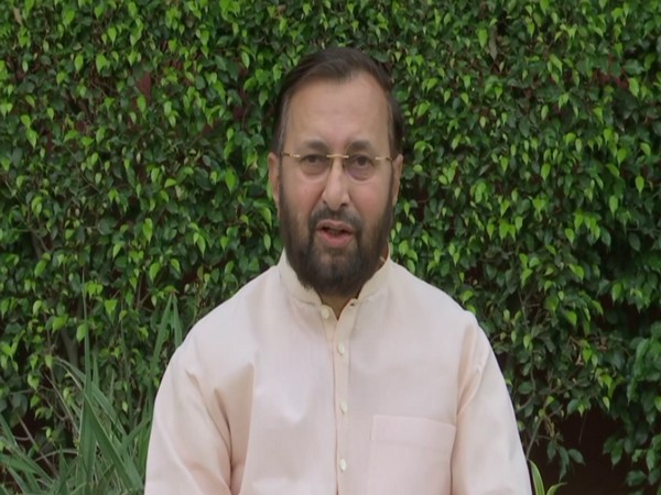 BJP leader Prakash Javadekar speaking to reporters in New Delhi on Friday. [Photo/ANI]