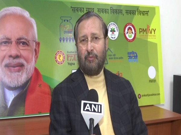 Union Minister Prakash Javadekar. Photo/ANI