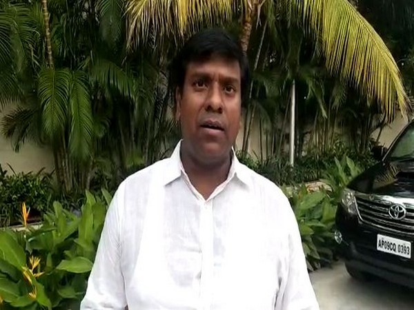 TDP leader Dr Jayanageswara Reddy talking to ANI on Wednesday. Photo/ANI