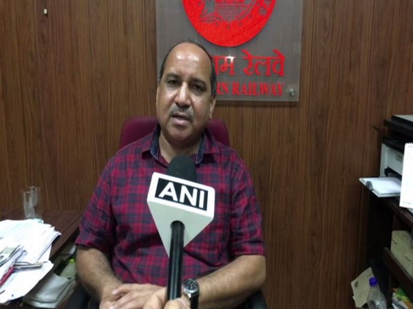 Senior PRO of Ratlam Division Jitendra Kumar Jayant speaking to ANI in Indore on Friday.