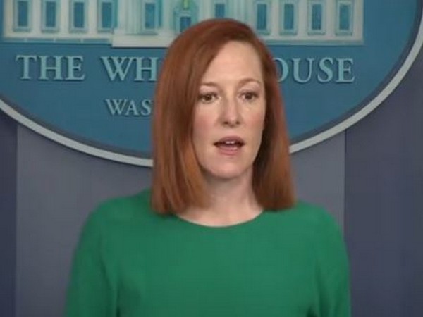 White House Press Secretary Jen Psaki during a briefing on Monday.