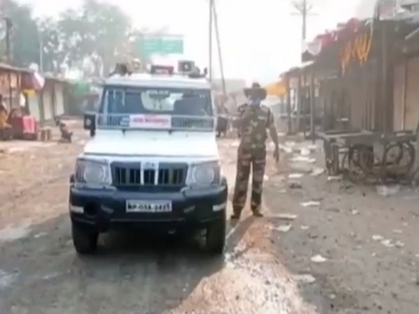 A visual from the viral video. Photo/ANI