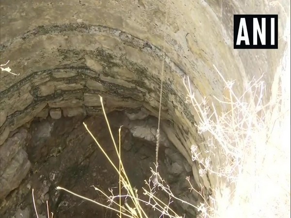 A dried well in Bamer village in UP's Jhansi district.