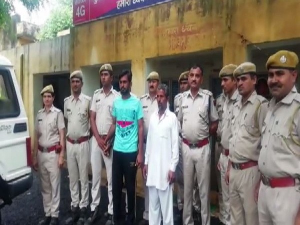 Rajasthan Police on Wednesday night arrested two persons for allegedly murdering a man after a verbal scuffle. Photo/ANI