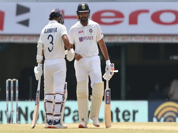 Rohit Sharma and Ajinkya Rahane (Photo/ BCCI) 