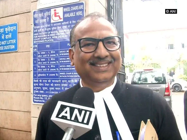 Lawyer for Nirbhaya's Parents - Advocate Jitendra Jha speaking to ANI on Saturday in New Delhi Photo/ANI
