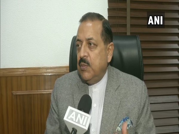 Union Minister Jitendra Singh speaking to ANI in New Delhi on Saturday. Photo/ANI