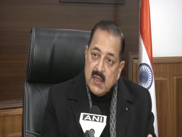 Union Minister Jitendra Singh speaking to ANI in New Delhi on Saturday [Photo/ANI]