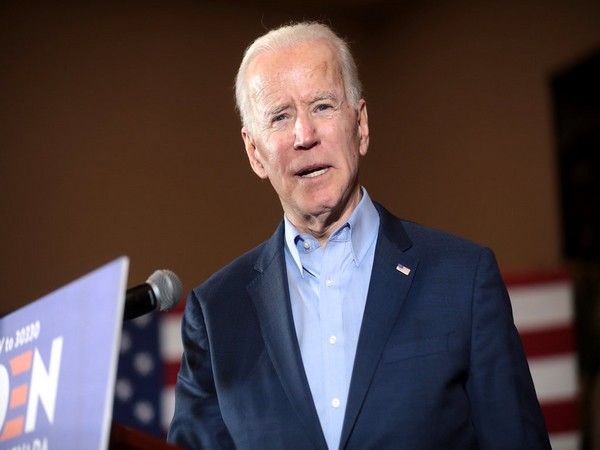 Democratic US Presidential nominee Joe Biden