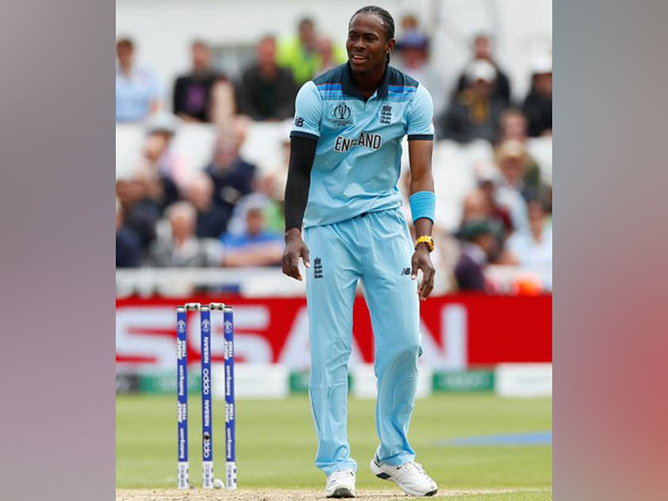 England's bowler Jofra Archer 