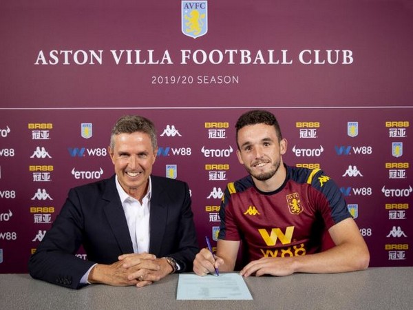 Aston Villa's John McGinn (left) (Photo/ Aston Villa Twitter) 