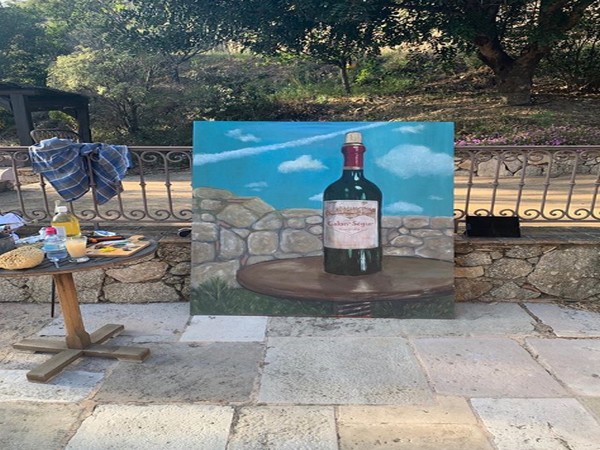 Actor Johnny Depp shares his 14-years-old unfinished painting (Image courtesy: Instagram) 