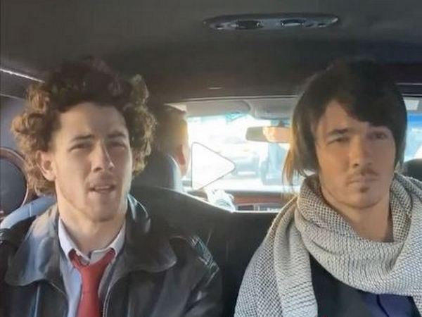 A still from the TikTok video of Jonas brothers (Image courtesy: Instagram)