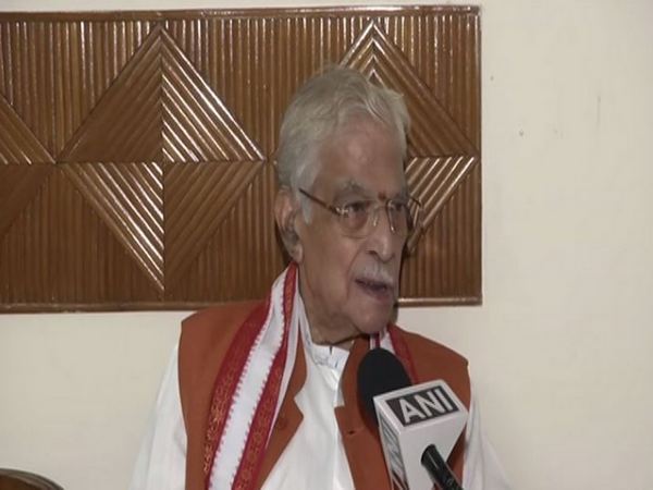 Senior BJP leader Murli Manohar Joshi speaks to ANI in New Delhi on Sunday. [Photo/ANI]
