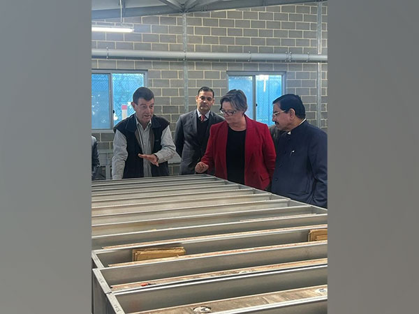 Resources and Northern Australia Minister Madeleine King and Minister for Coal and Mines, Pralhad Joshi. (Photo Credit - Twitter)