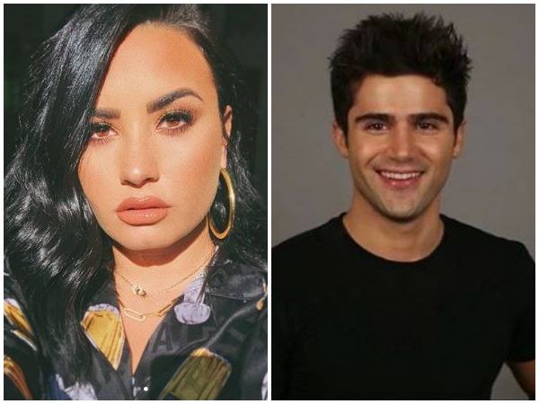 Demi Lovato and Max Ehrich (Image courtesy: Instagram)