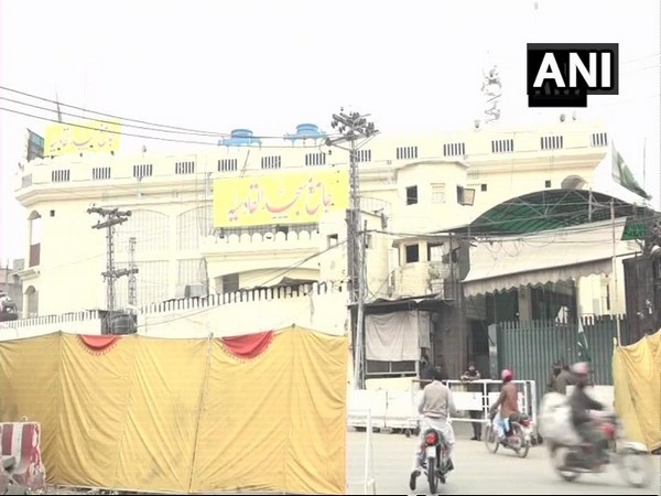 Headquarters of banned Jamaat-ud-Dawa and Falah-e-Insaniat in Lahore, Pakistan