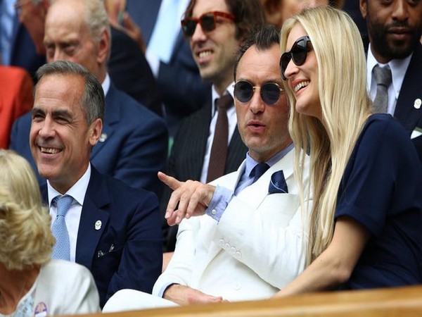 Jude Law and Phillipa Coan