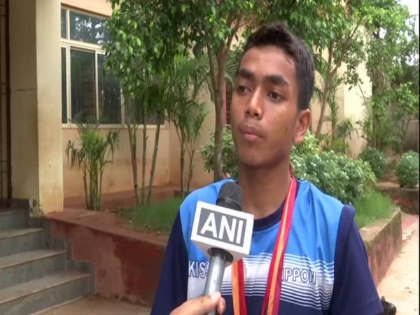 Judo player Nitya Majhi who selected for the Judo team in Commonwealth Pre Cadet games.