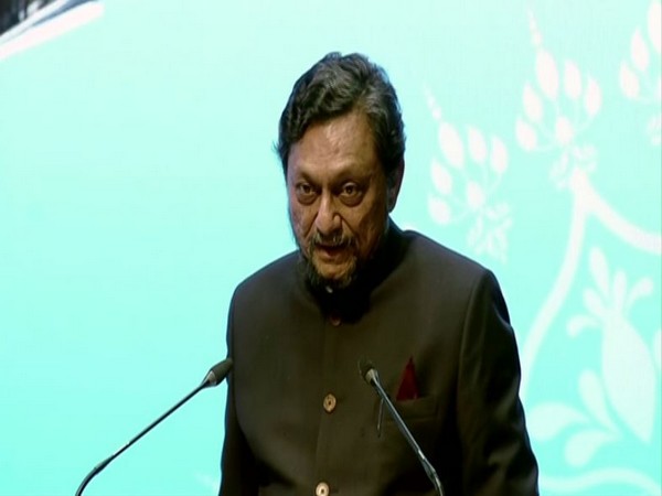 Chief justice of India Sharad Bobde speaking at the International Judicial Conference 2020 held in New Delhi on Sunday. Photo/ANI