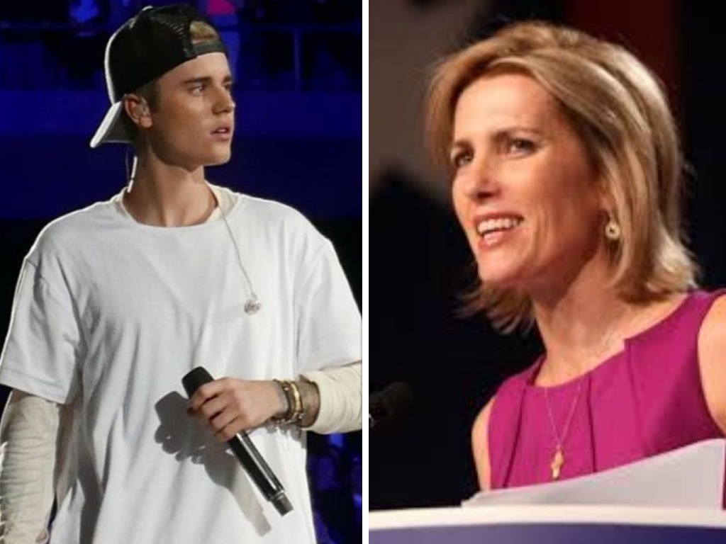 Justin Bieber and Laura Ingraham