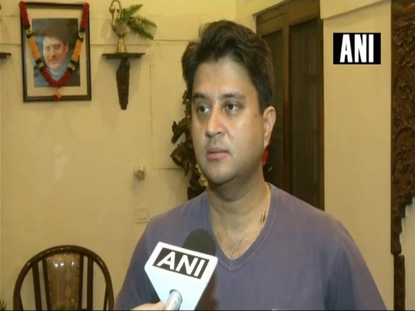 Congress leader Jyotiraditya Scindia (File photo)