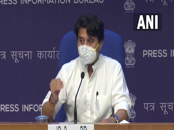 Civil Aviation Minister Jyotiraditya Scindia (Photo/ANI)