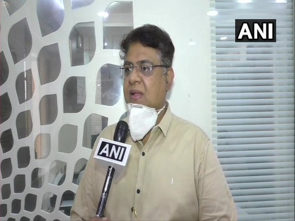 Dinesh Katariya, a textile businessman in Surat speaking to ANI on Friday. (Photo/ANI)