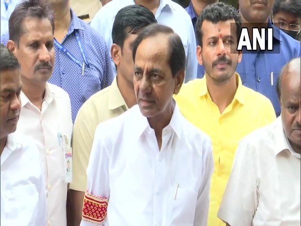 Telangana CM KCR (File Photo/ANI)
