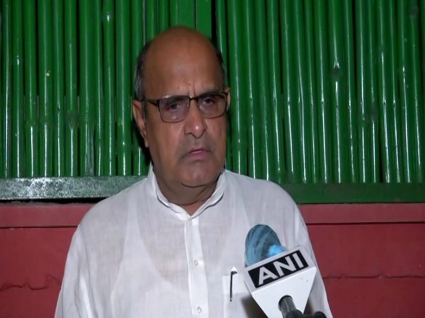 Rajya Sabha MP and Janata Dal (United) leader KC Tyagi speaking to ANI on Sunday. Photo/ANI