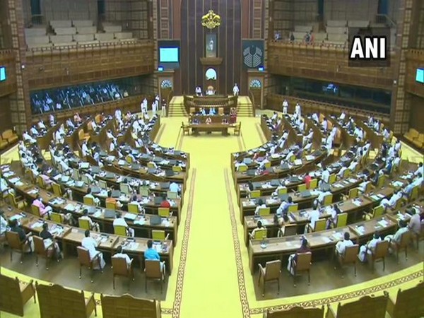 Visual from Kerala Assembly. [Photo/ANI]