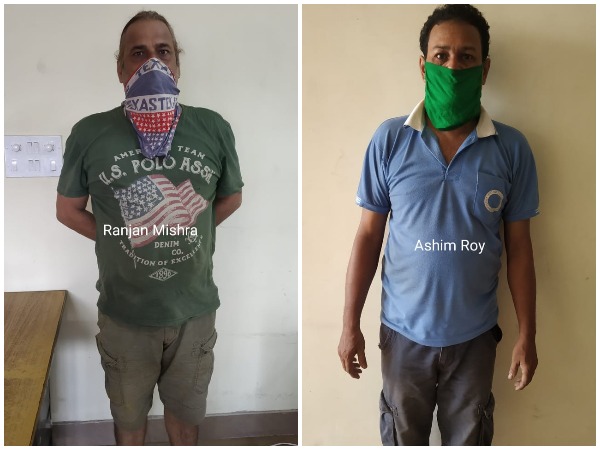 Arrested accused Ashim Ray and Rajan Mishra (Photo/NCB)
