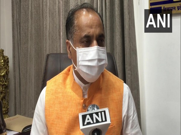 Himachal Pradesh Chief Minister Jairam Thakur (Photo/ANI)