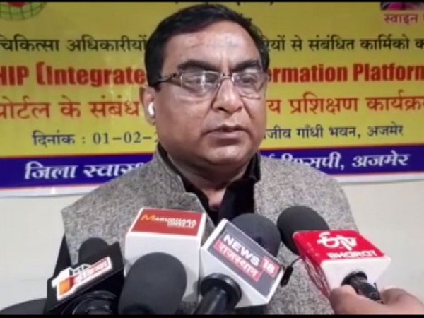 Ajmer Health officer KK Soni Photo/ANI