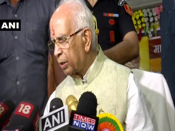 Outgoing West Bengal Governor Keshari Nath Tripathi speaking to reporters in Kolkata on July 27. Photo/ANI