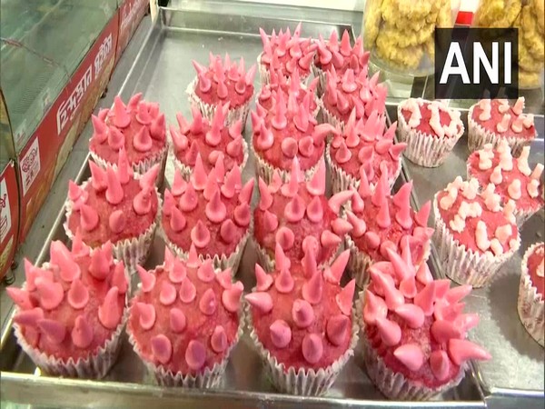 'Corona' sweets at a shop in West Bengal. Photo/ANI 