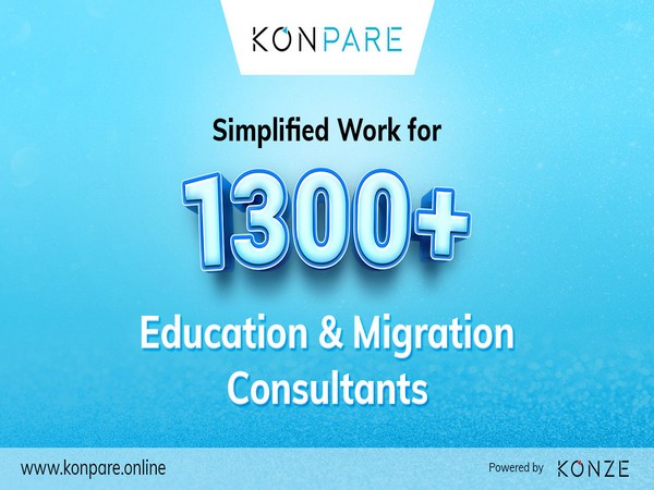  KONPARE partners with more than 1300+ education and migration consultancies