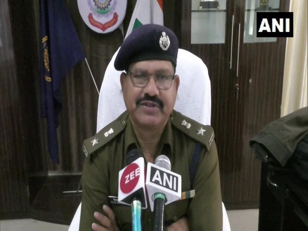 Superintendent of Police (SP) Balrampur, TR Koshima speaking to reporters on Monday. Photo/ANI
