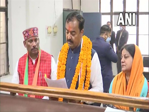 UP Deputy CM Keshav Prasad Maurya (Photo/ANI)